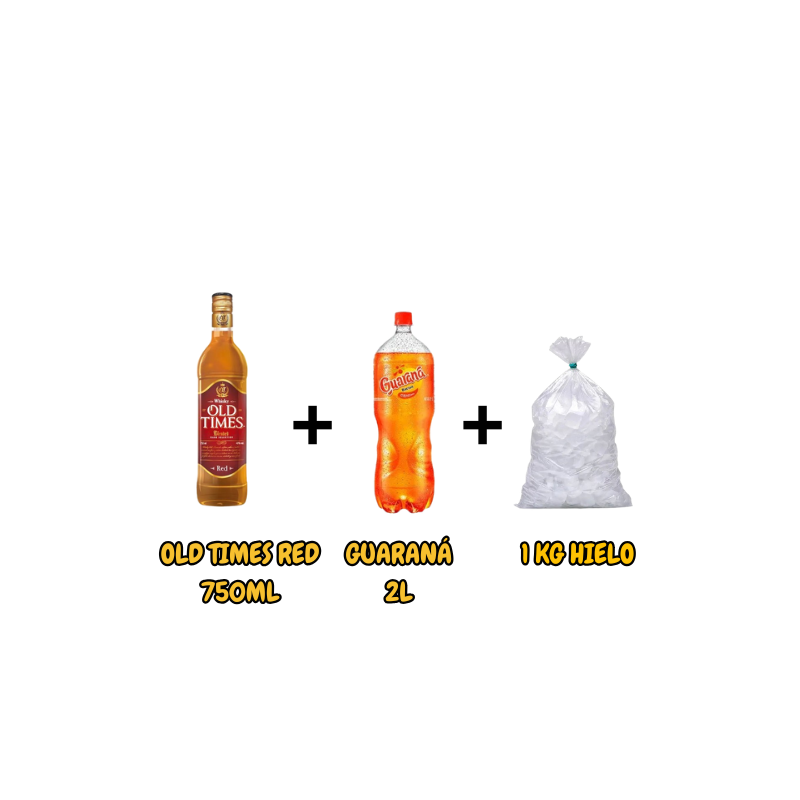 PROMO DRINKS OLD TIMES RED