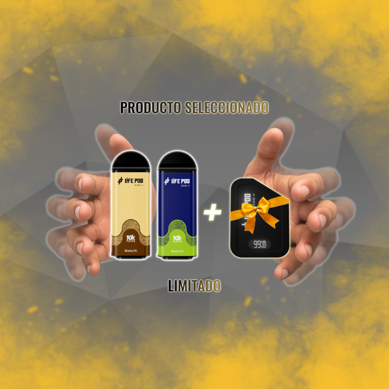 NUEVOS SABORES DOS LIFE POD + BATERIA GRATUITA