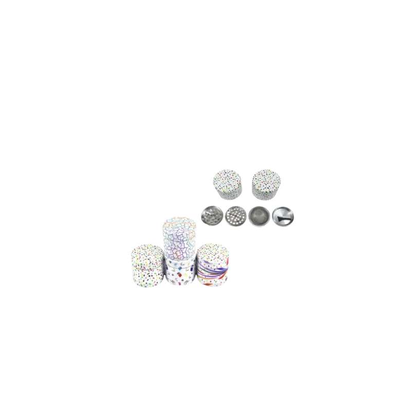 GRINDER ALUMINIO WHITE PRINT 50MM-4 JAQ0058