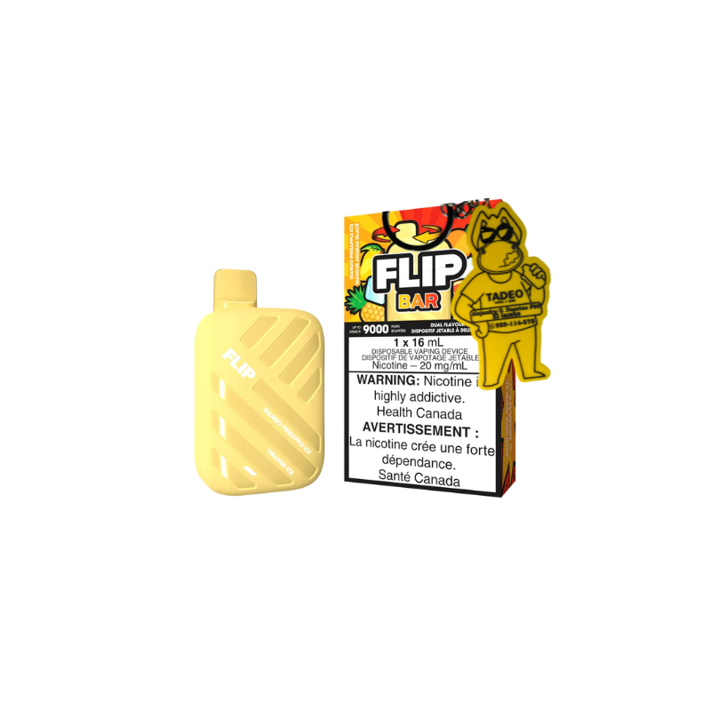 FLIP BAR 9000 PUFF + LLAVERO + STICKERS